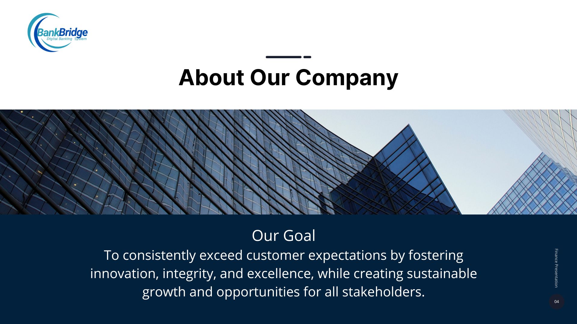 Bank Bridge E-Banking Dashboard